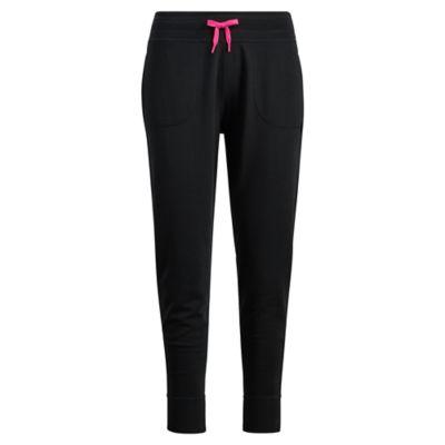 Ralph Lauren Pink Pony Terry Jogger Pant Black