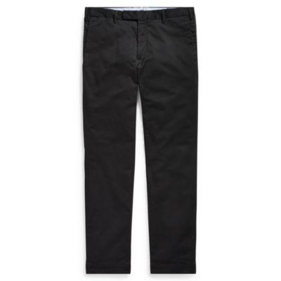 Ralph Lauren Stretch Slim Fit Chino Polo Black