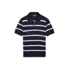 Ralph Lauren Striped Merino Polo Sweater Cls Chairman Navy Stripe