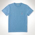 Ralph Lauren Custom Slim Fit Cotton T-shirt Marine Heather