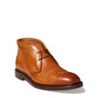Ralph Lauren Saunders Calfskin Chukka Boot Tan