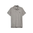 Ralph Lauren Slim Fit Mesh Polo Shirt Cantebury Heather