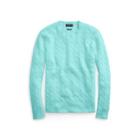 Ralph Lauren Cable-knit Cashmere Sweater Perfect Turquoise