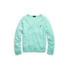 Ralph Lauren Cotton Spa Terry Sweatshirt Bayside Green