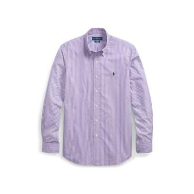 Ralph Lauren Classic Fit Striped Shirt 2364e Orchid/white