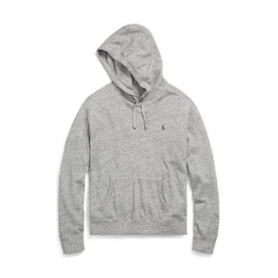 Ralph Lauren Cotton Spa Terry Hoodie Salt Pepper Heather 3x Big