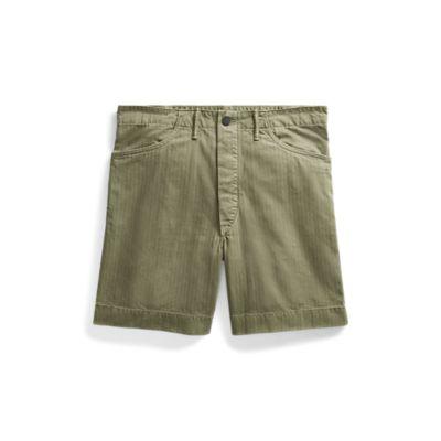 Ralph Lauren Herringbone Utility Short Shelter Green