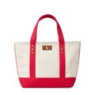 Ralph Lauren Canvas Mini Tote Bag Ecru/tropi