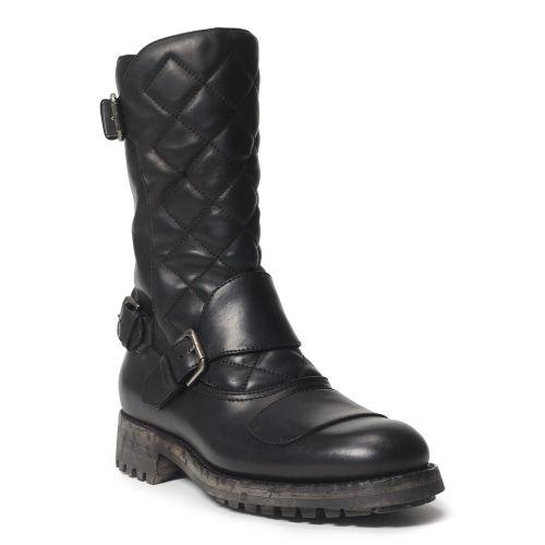 Ralph Lauren Grover Leather Boot Black