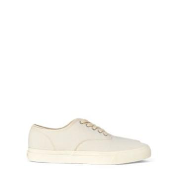 Ralph Lauren Norfolk Canvas Sneaker Greige