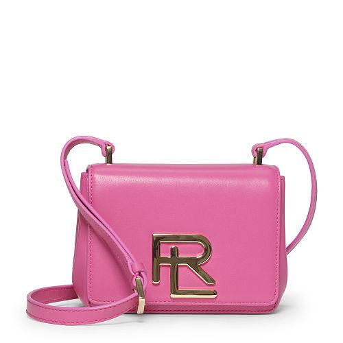 Ralph Lauren Nappa Leather Mini Rl Bag Pink