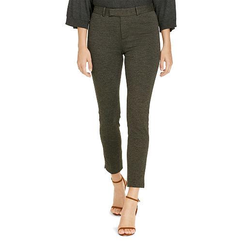 Polo Ralph Lauren Ponte Skinny Ankle Pant Dark Charcoal Heather