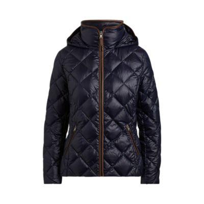 Ralph Lauren Packable Quilted Down Vest Navy