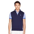 Ralph Lauren Polo Golf Pima Half-zip Sweater Vest French Navy