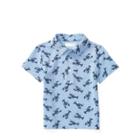 Ralph Lauren Lobster-print Cotton Mesh Polo Bsr Blue 3m