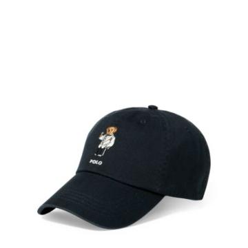 Ralph Lauren Martini Polo Bear Chino Cap Rl Black