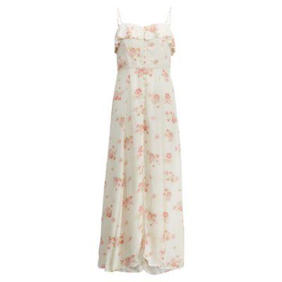 Ralph Lauren Floral-print Cutout-back Dress Josephine Floral