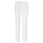 Ralph Lauren Straight Stretch Sateen Pant White