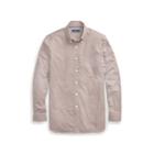 Ralph Lauren Classic Fit Gingham Shirt Mocha/white