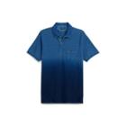 Ralph Lauren Classic Fit Mesh Polo Shirt Indigo Dip Dye 1x Big
