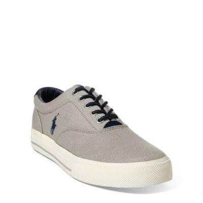Ralph Lauren Vaughn Canvas Sneaker New Glacier