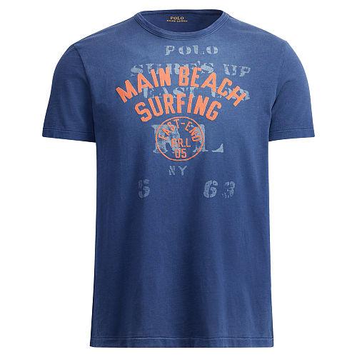 Polo Ralph Lauren Custom Fit Cotton T-shirt Dark Cobalt