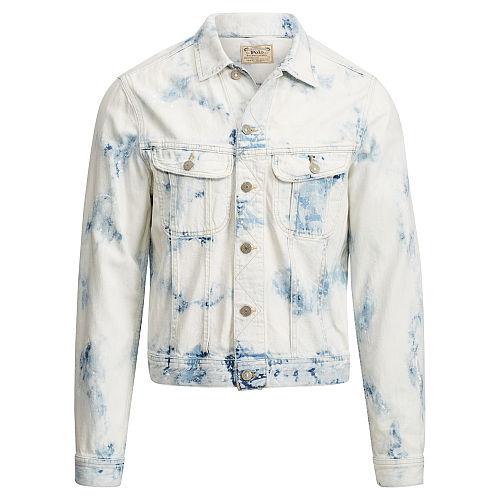 Polo Ralph Lauren Denim Trucker Jacket Lt Wt Huxley Indigo