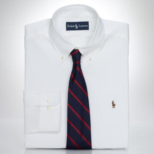 Polo Ralph Lauren Luxury Oxford Dress Shirt White