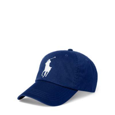 Ralph Lauren Cotton Chino Baseball Cap Holiday Navy