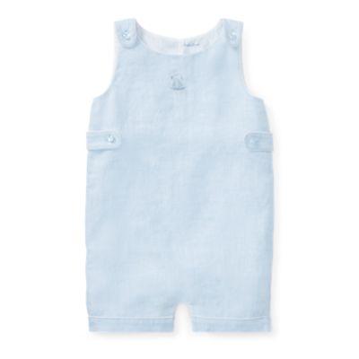 Ralph Lauren Sailboat Linen Shortall Blue Heather 3m