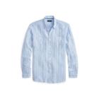 Ralph Lauren Classic Fit Striped Workshirt Sea Blue Multi