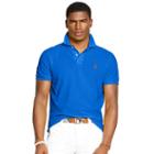 Polo Ralph Lauren Custom-fit Mesh Polo Shirt Logan Sapphire