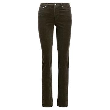 Ralph Lauren Lauren Straight Curvy Corduroy Jean