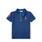 Ralph Lauren Cotton Mesh Polo Shirt Sporting Blue 3m