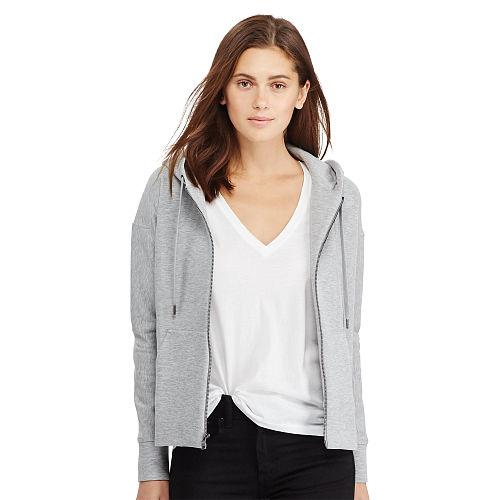 Polo Ralph Lauren Fleece Full-zip Hoodie Gray