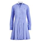 Ralph Lauren Fit-and-flare Shirtdress French Blue