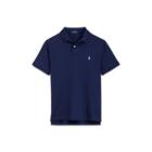 Ralph Lauren Classic Fit Mesh Polo Shirt Newport Navy L Tall