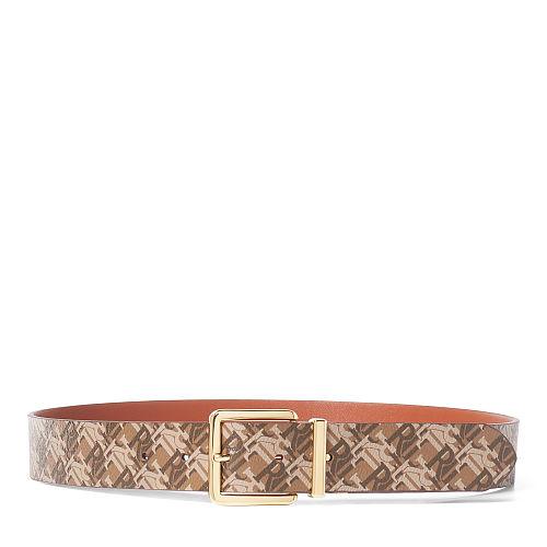 Ralph Lauren Lauren Reversible Faux-leather Belt Tan