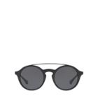 Ralph Lauren Keyhole-bridge Sunglasses Shiny Black