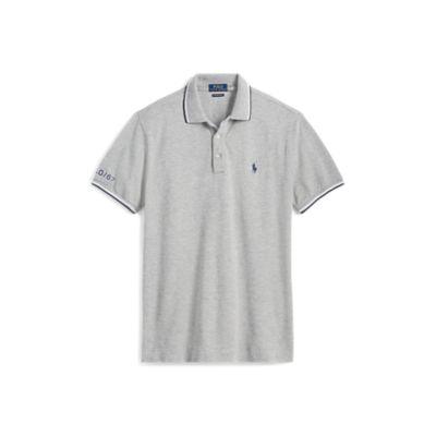 Ralph Lauren Classic Fit Mesh Polo Shirt Andover Heather 4x Big