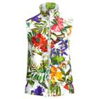 Ralph Lauren Floral-print Satin Vest Tropical Floral