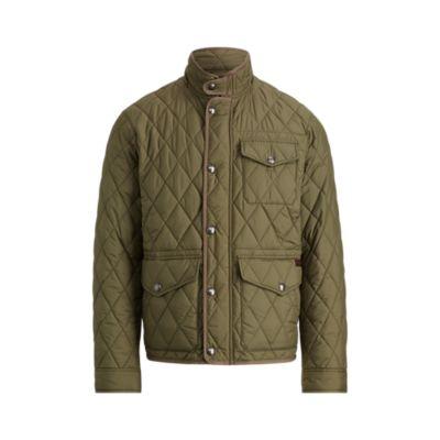 Ralph Lauren Quilted Jacket Expedition Olive 1x Big