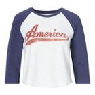 Ralph Lauren Denim & Supply Cotton Graphic Sweatshirt Antique Cream