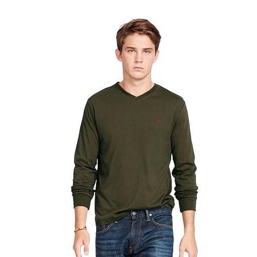 Polo Ralph Lauren Cotton Long-sleeve T-shirt Defender Green