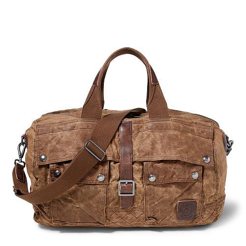 Polo Ralph Lauren Waxed Canvas Duffel Bag Litchfield Honey