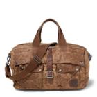 Polo Ralph Lauren Waxed Canvas Duffel Bag Litchfield Honey