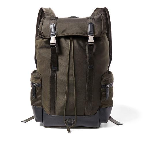 Polo Ralph Lauren Thompson Drawstring Backpack Olive