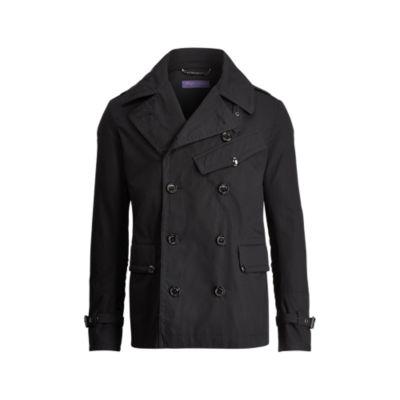 Ralph Lauren Cotton Twill Peacoat Polo Black