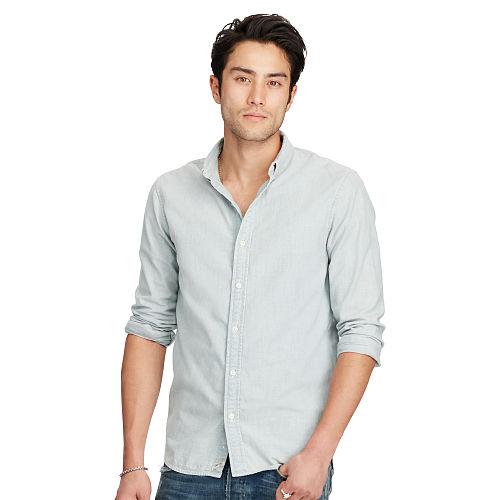 Ralph Lauren Denim & Supply Cotton Chambray Sport Shirt