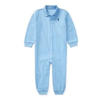 Ralph Lauren Cotton Polo Coverall Suffield Blue 3m